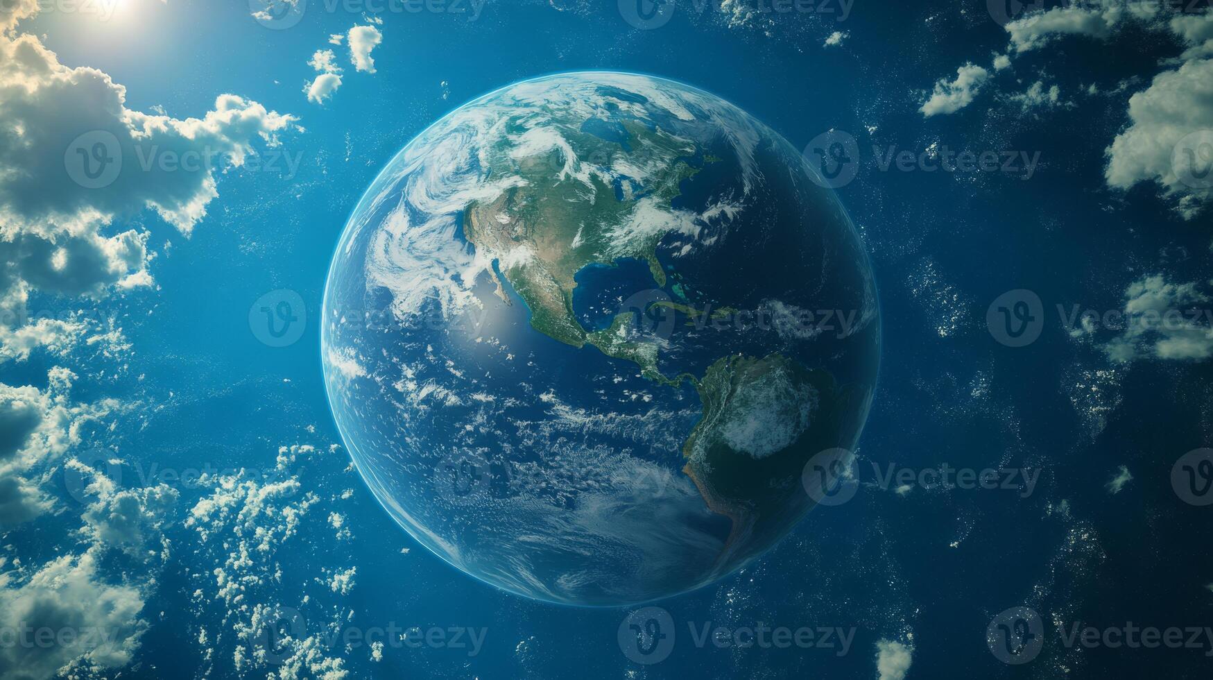 A breathtaking and stunning perspective of our Earth that showcases its incredible beauty and vastness from space photo