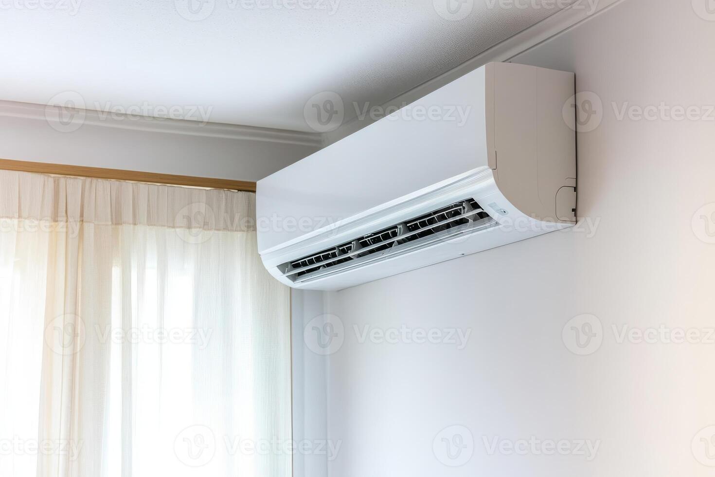 Dive into the remarkable efficiency of a contemporary HVAC system, which guarantees optimal heating and cooling performance in residential spaces, enhancing comfort and energy savings photo
