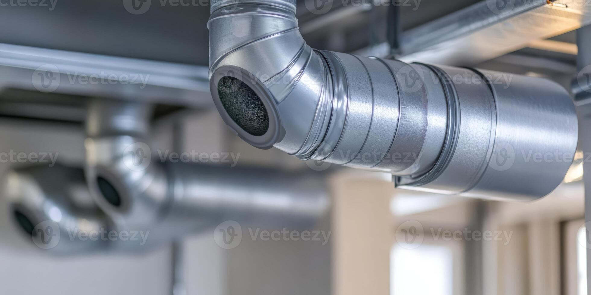 Discover a stateoftheart HVAC system featuring cuttingedge ducting, specifically designed to maximize efficiency for both heating and cooling in a variety of residential and industrial settings photo