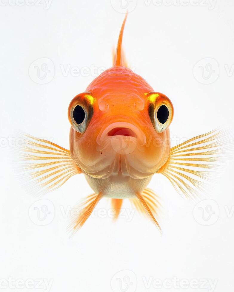 A close up of a fish with big eyes photo