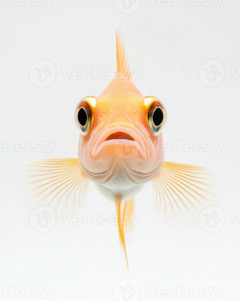 A close up of a fish with big eyes photo