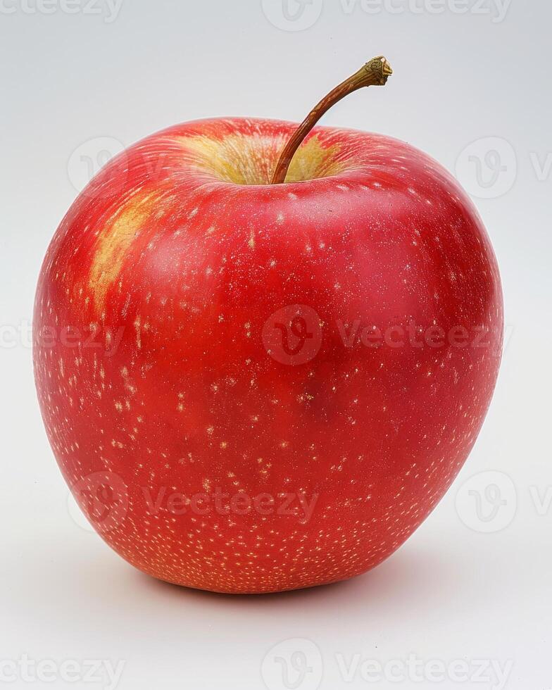 Apple Isolated With White Background photo