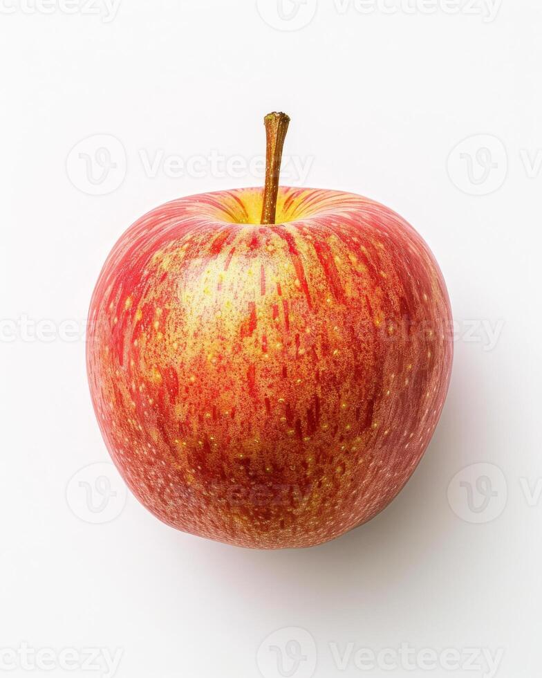 Apple Isolated With White Background photo