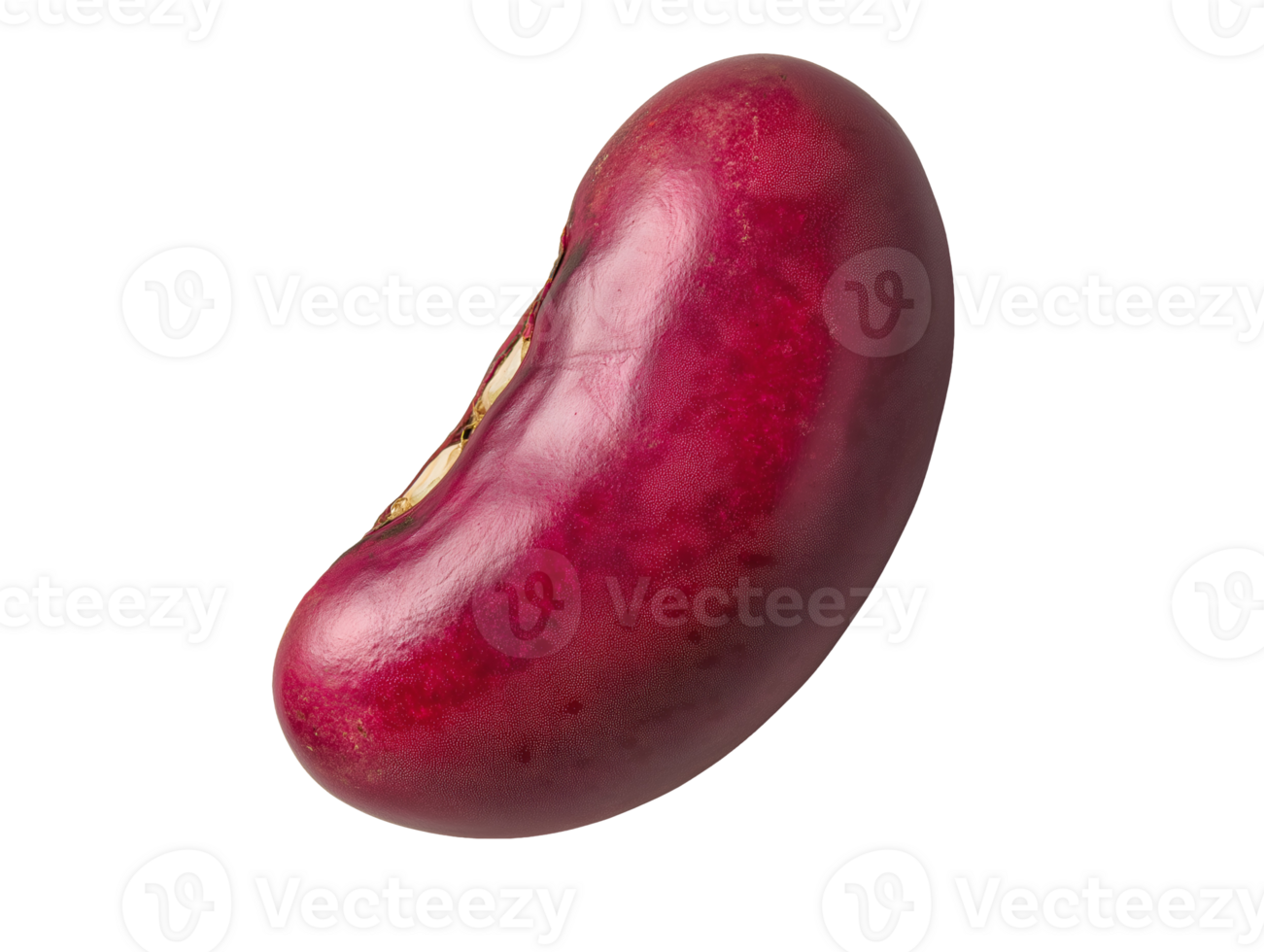 top view of red beans isolated background png