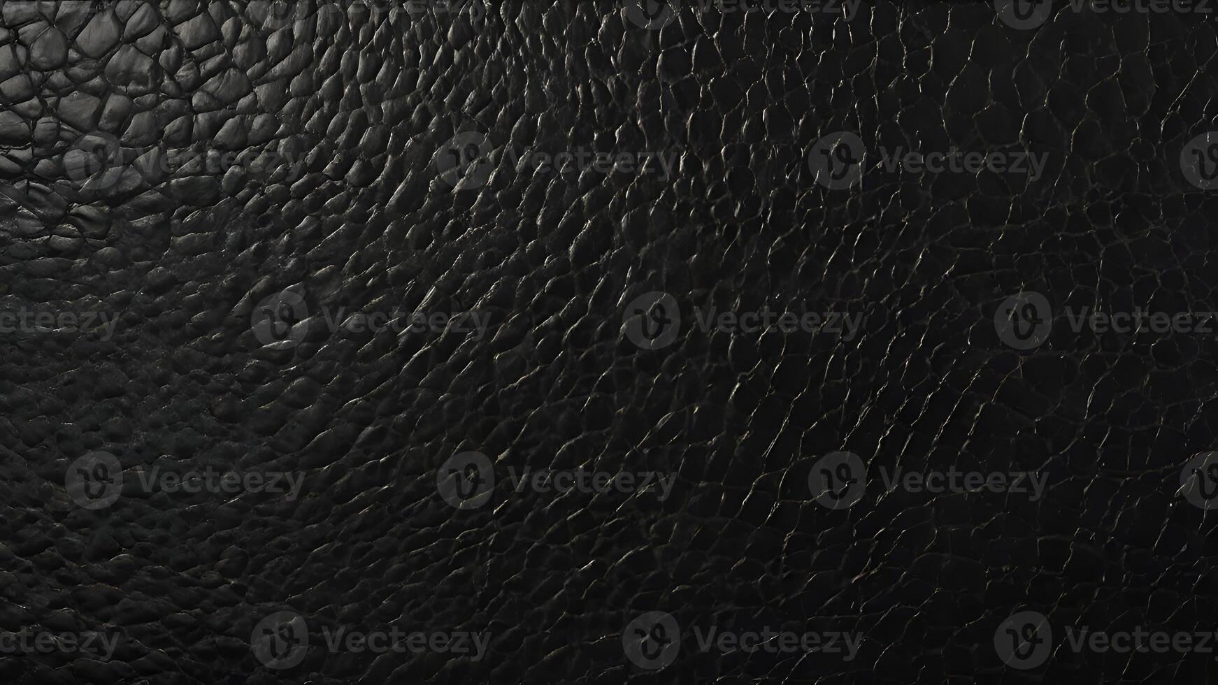 Black Leather Texture Background With Seamless Pattern photo