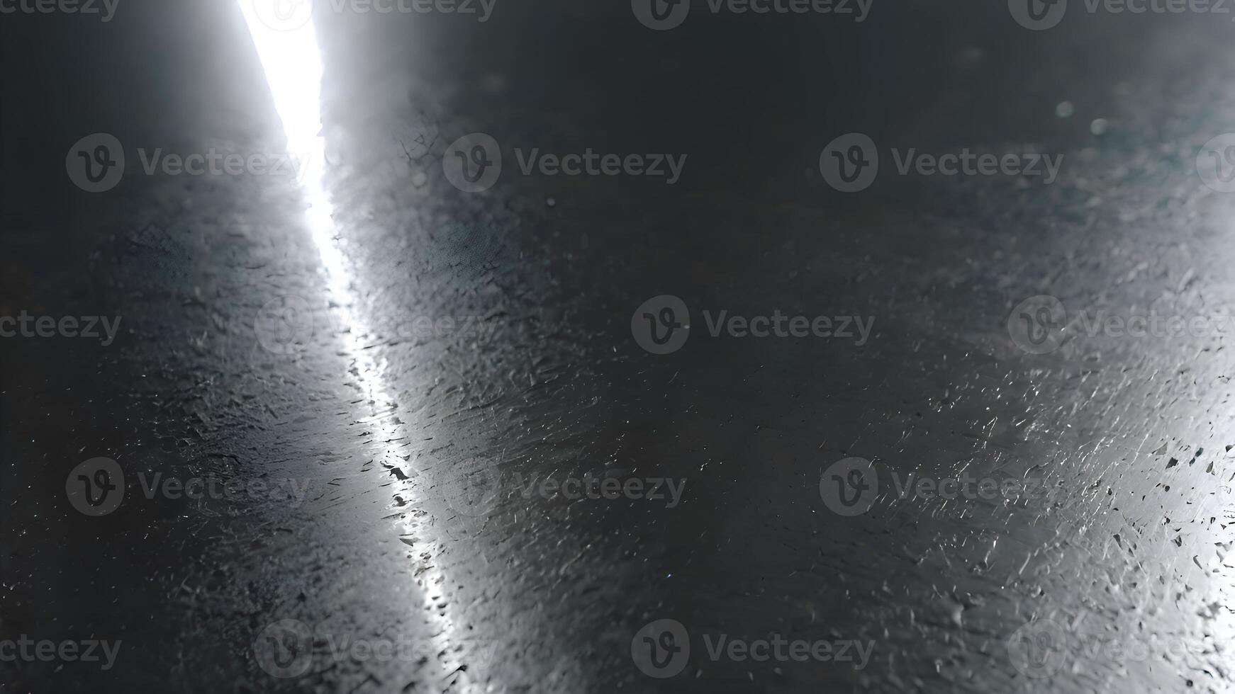 Reflective Metallic Silver Surface With Abstract Textures photo
