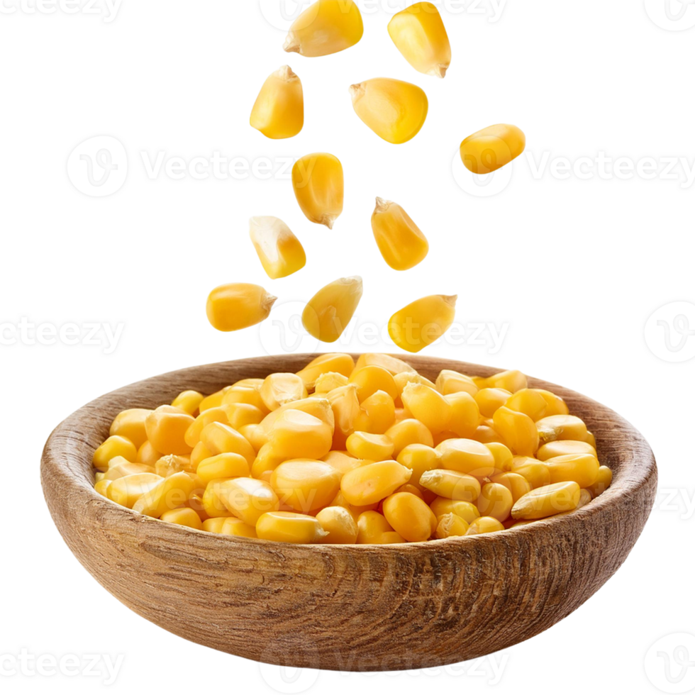 A bowl of corns png