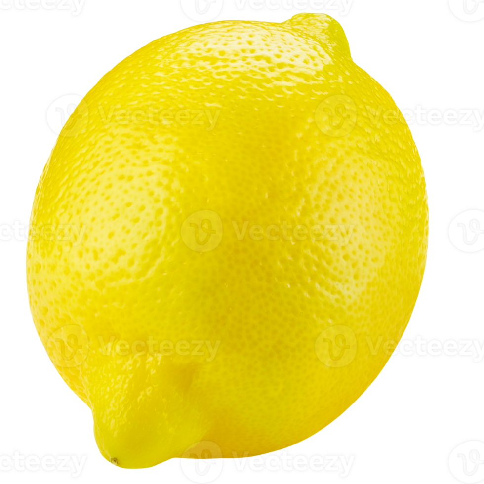 A lemon isolate on transparent background. png