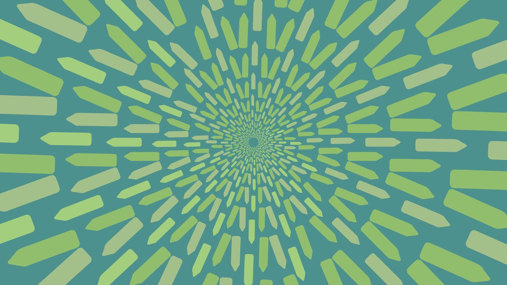 Abstract dotted spiral round simple background. vector