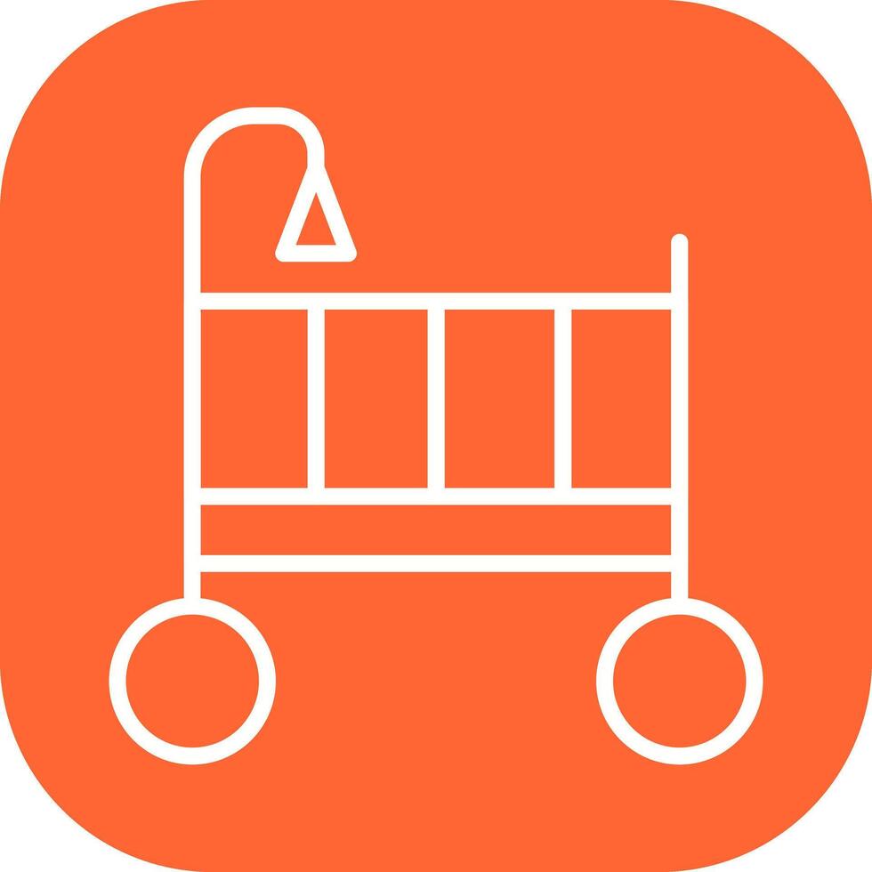 Nursery Decor Icon Design vector
