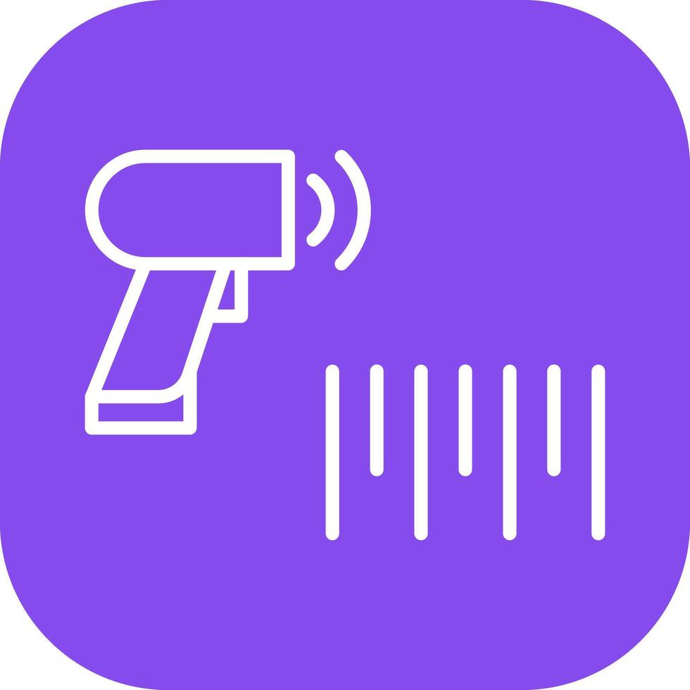 Barcode Scanner Icon Design vector