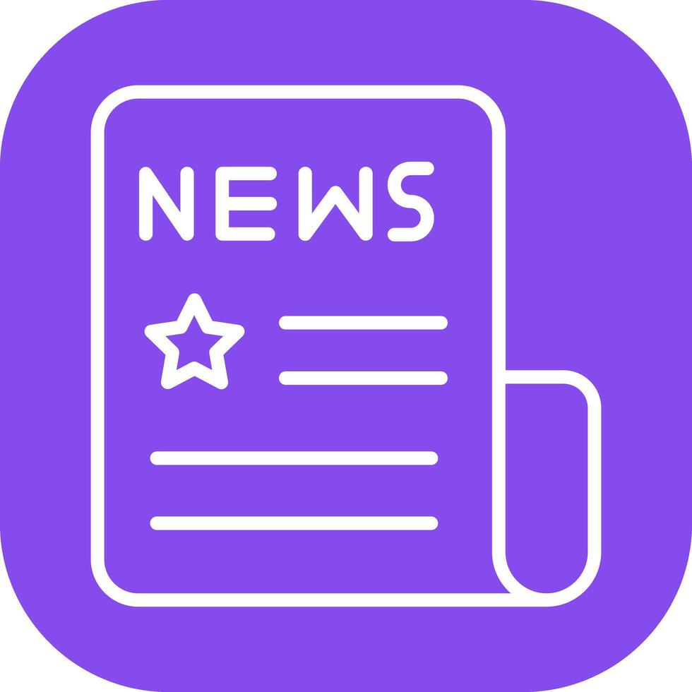 News Headlines Icon Design vector