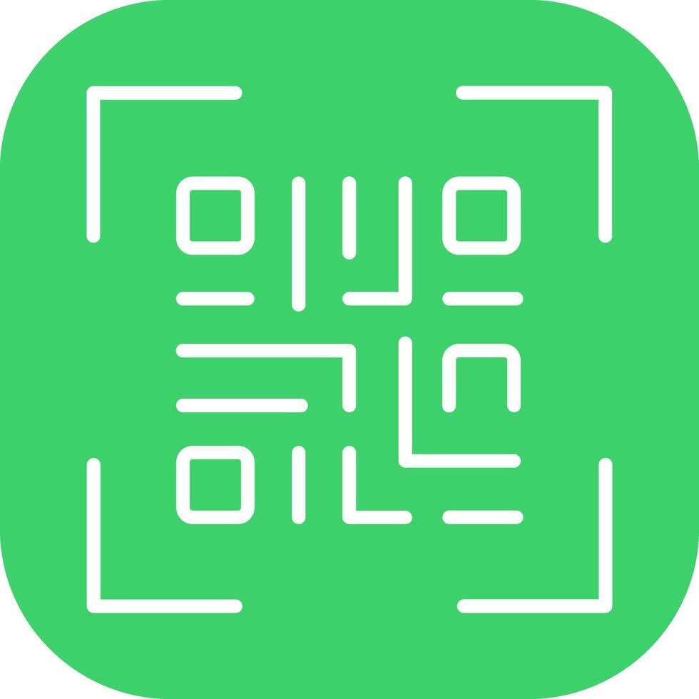 QR Code Generator Icon Design vector
