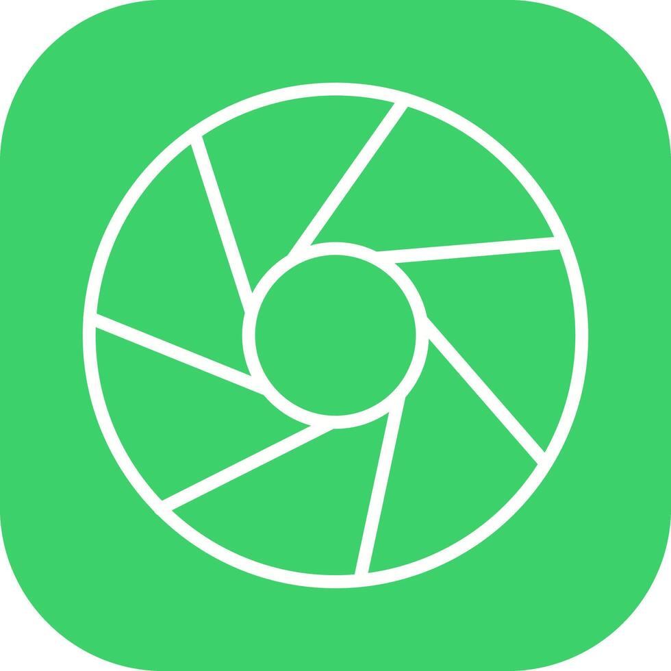 Aperture Artifacts Icon Design vector