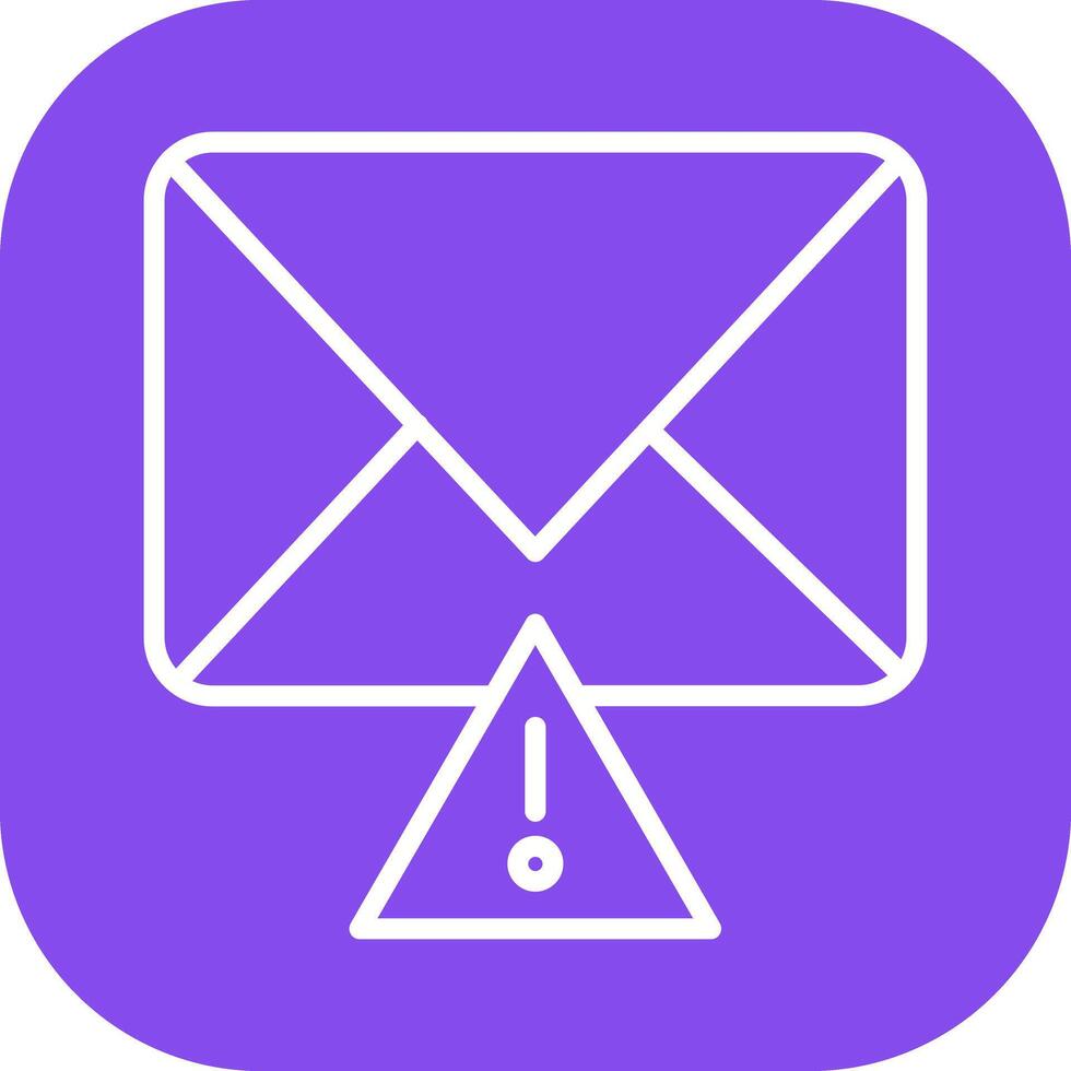 Message Alert Icon Design vector
