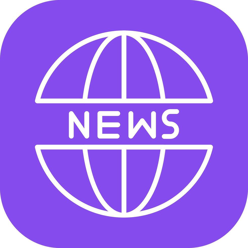 News Website Icon Design vector