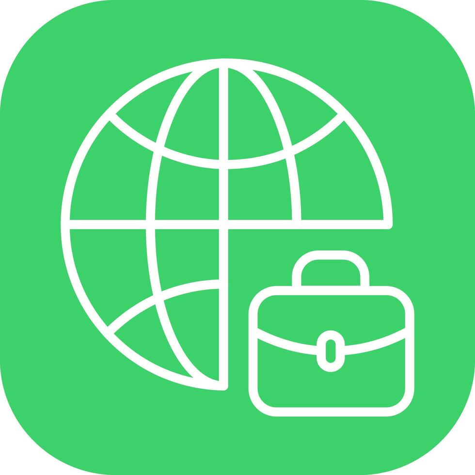International Job Icon Design vector
