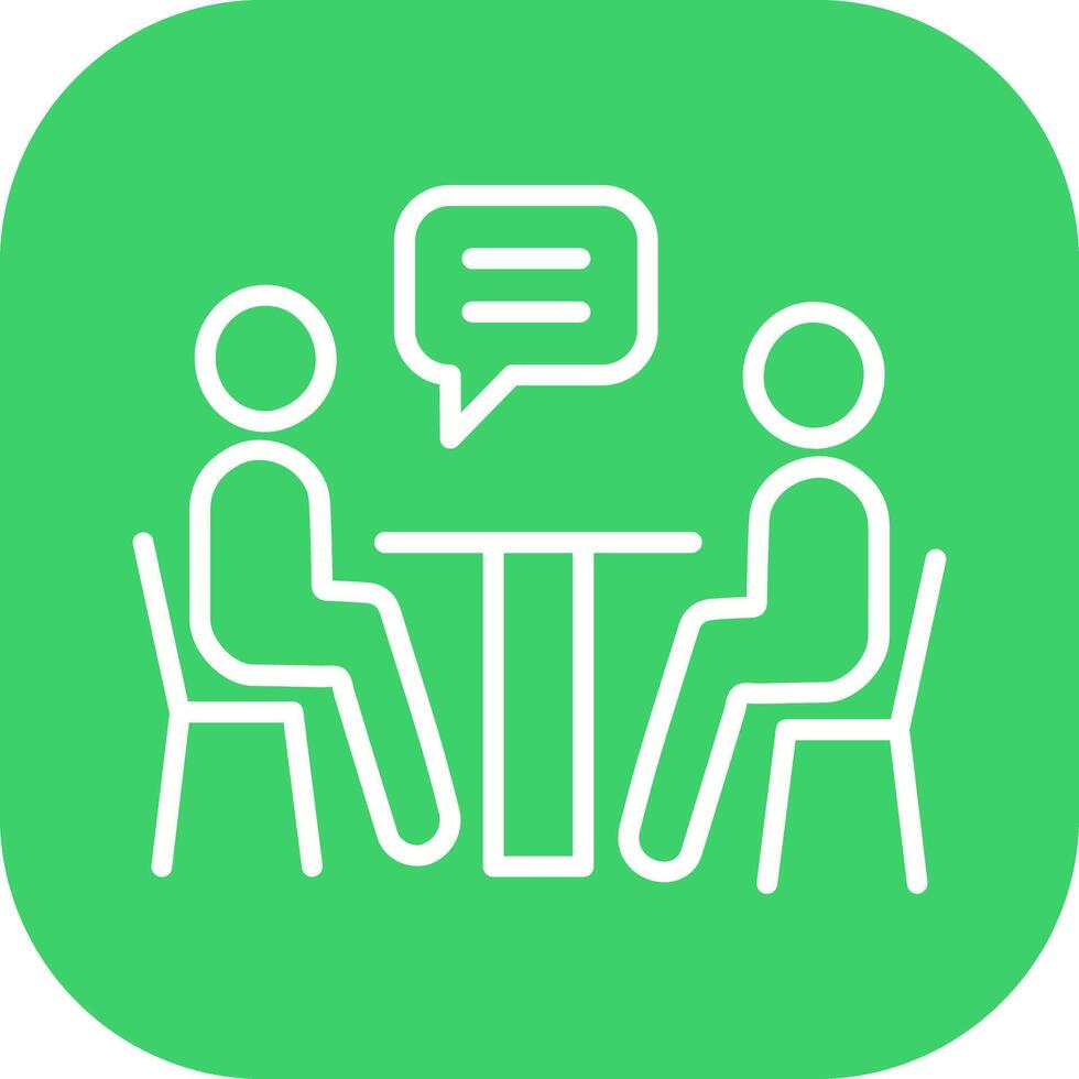 News Interview Icon Design vector