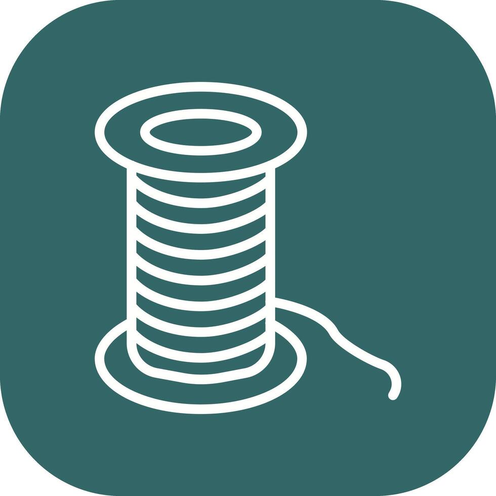 Thread Icon Design vector