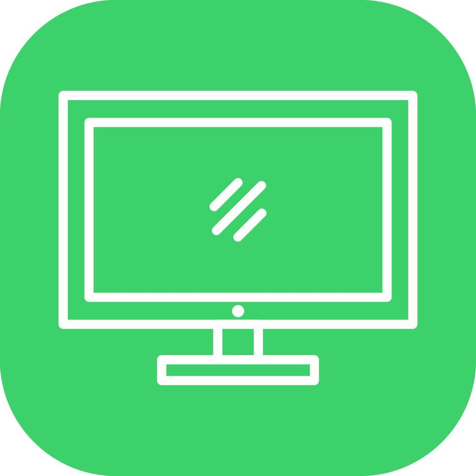 Monitor Icon Design vector