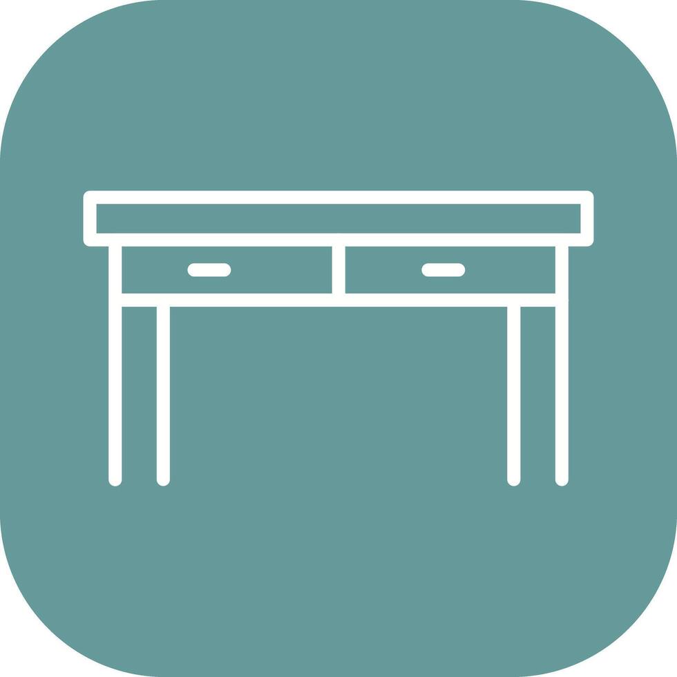 Table Icon Design vector