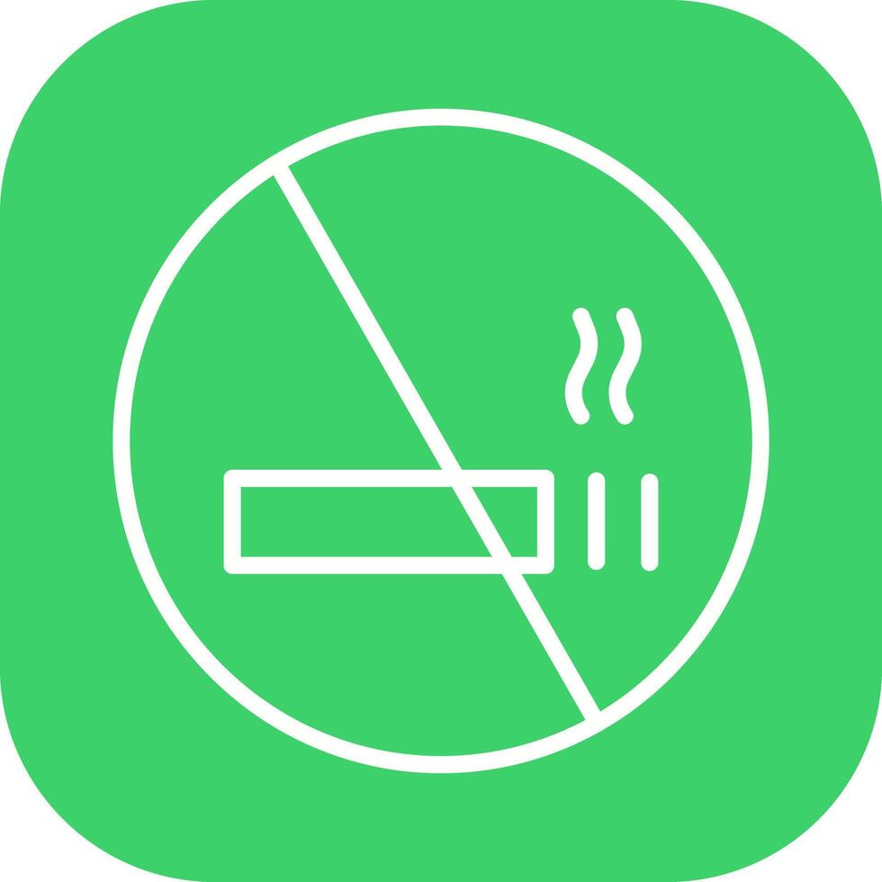 No Smoking Sign Icon Design vector