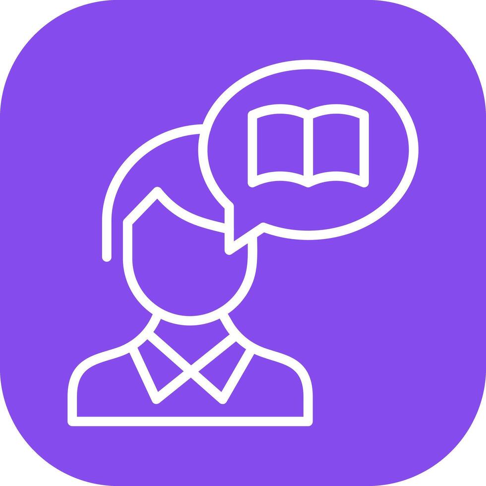 Storytelling Icon Design vector