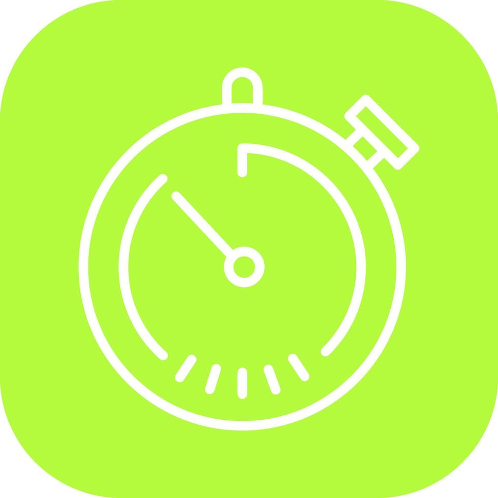 Stopwatch Icon Design vector