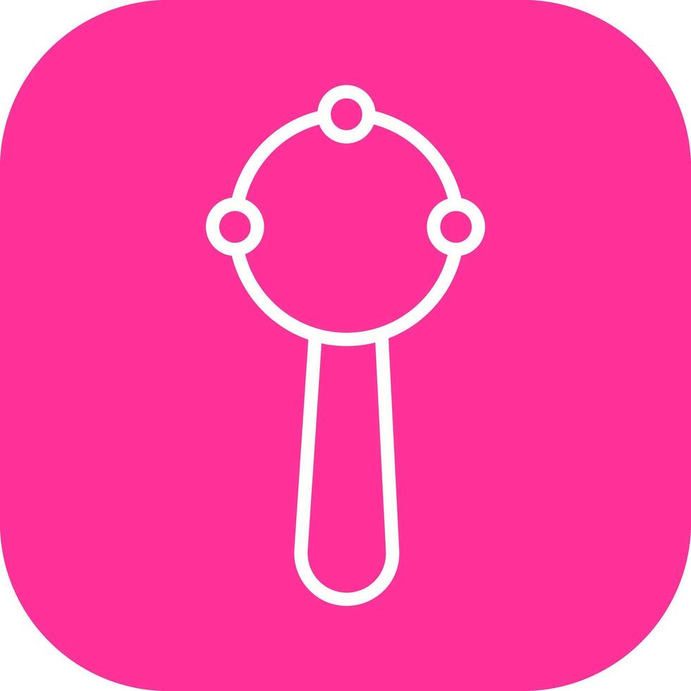 Rattles Toys Icon vector