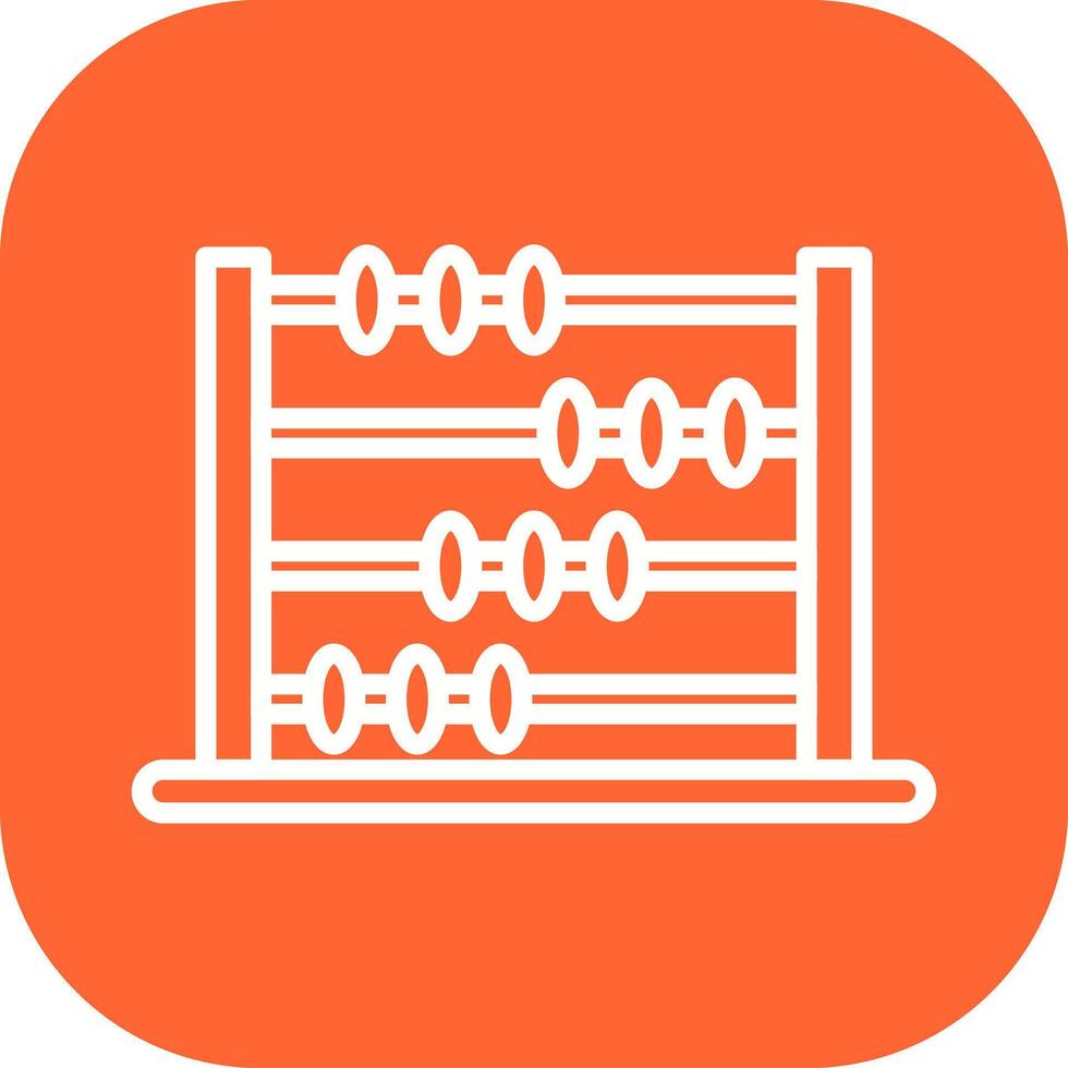 Abacus Icon Design vector