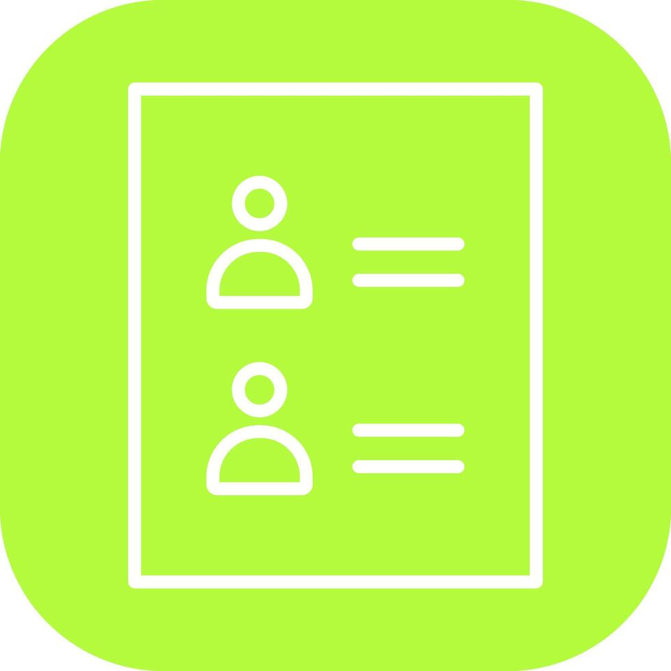 Contact Details Icon Design vector