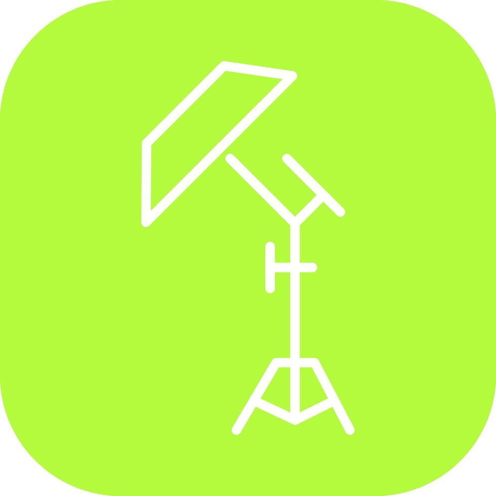 Photography Reflectors Icon Design vector