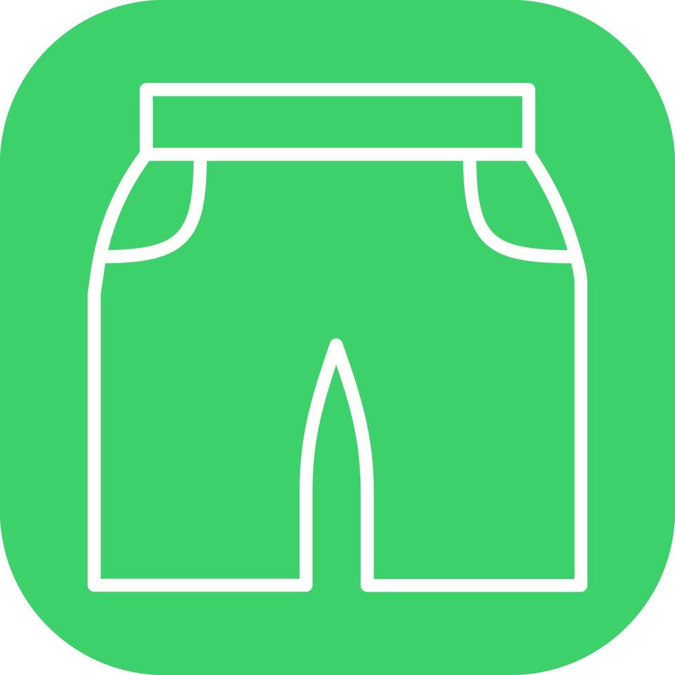 Shorts Icon Design vector