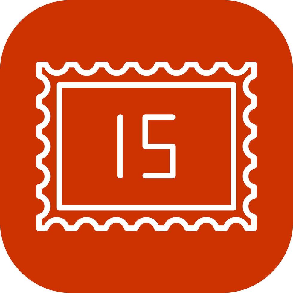 Postage Due Icon Design vector
