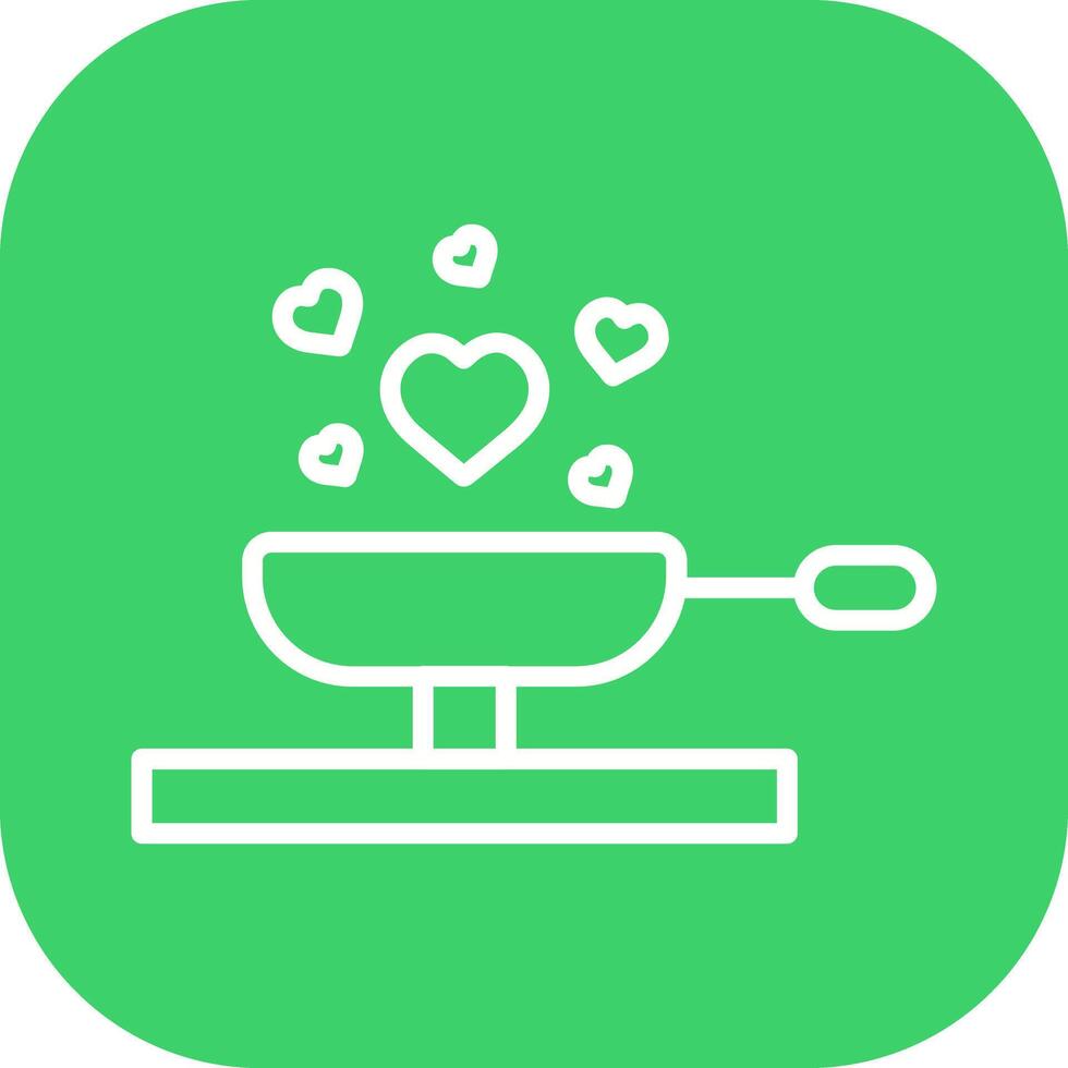 Cooking Love Icon Design vector