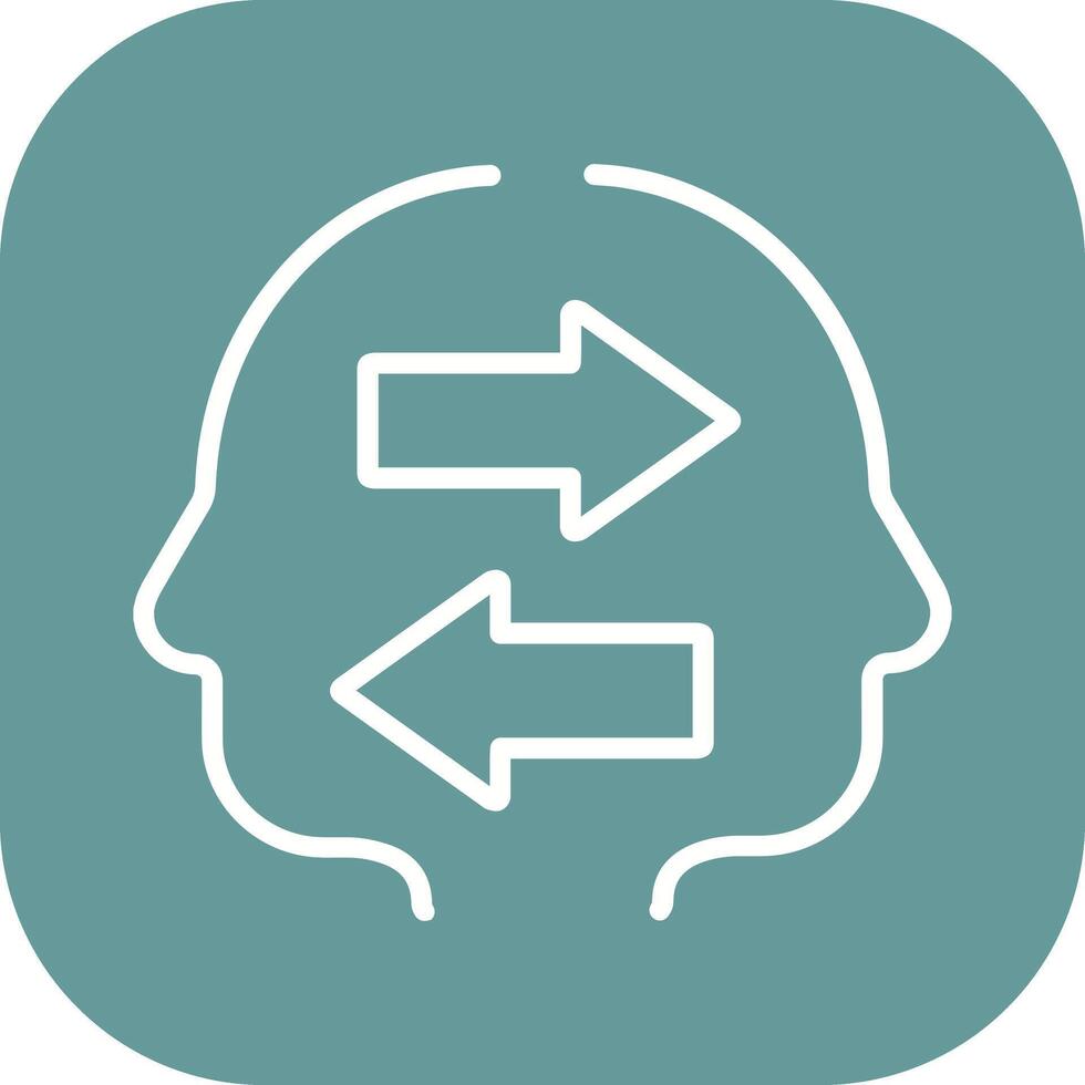 Knowledge Sharing Icon Design vector