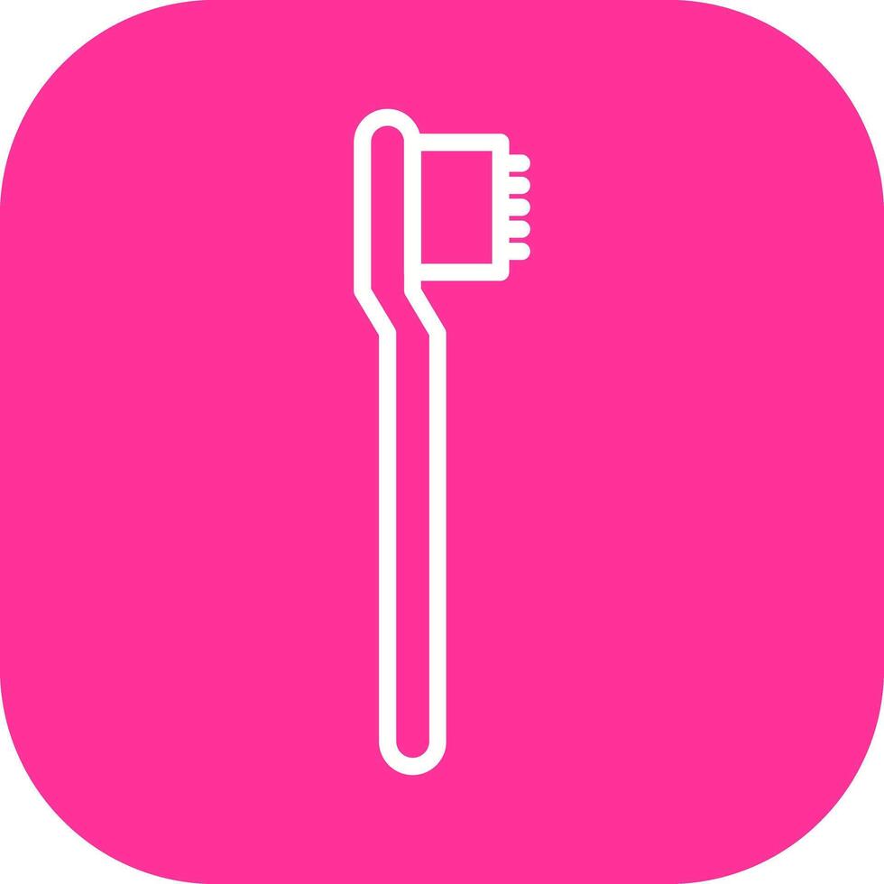 Tiny Toothbrush Icon Design vector