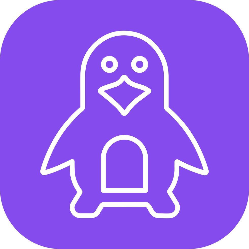 Penguin Icon Design vector