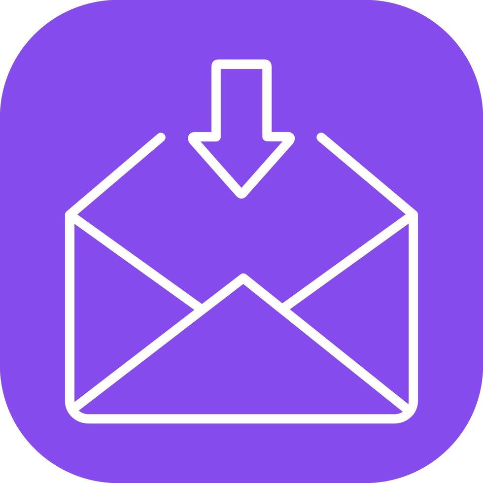Receive Icon Icon Design vector