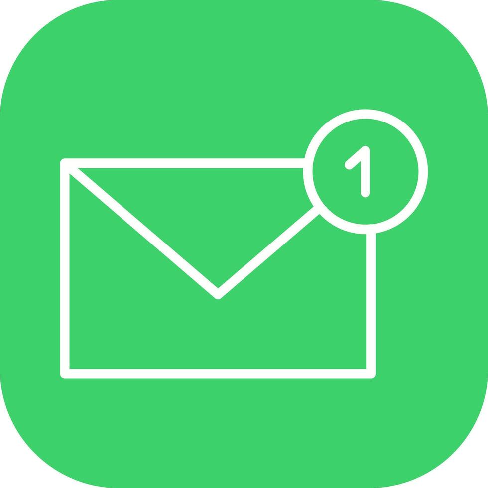 New Message Icon Design vector