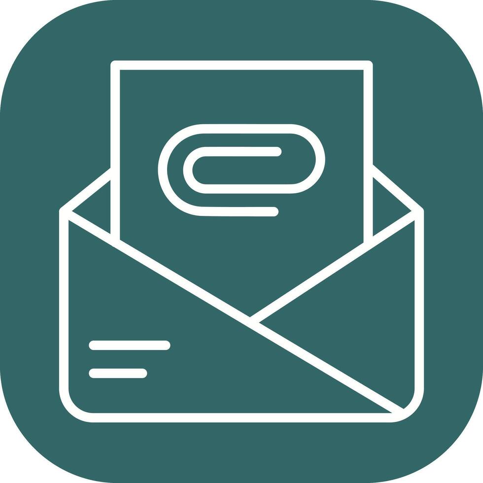 Attachment Clip Icon Design vector