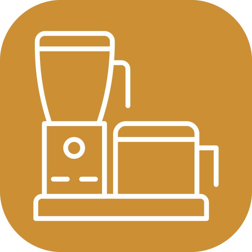 Food Processor Icon Design vector