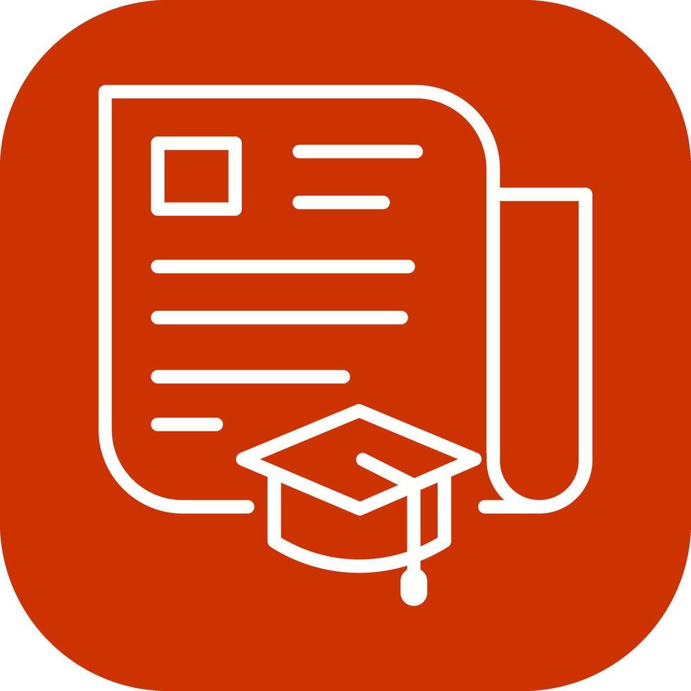 Journalism Education Icon Design vector