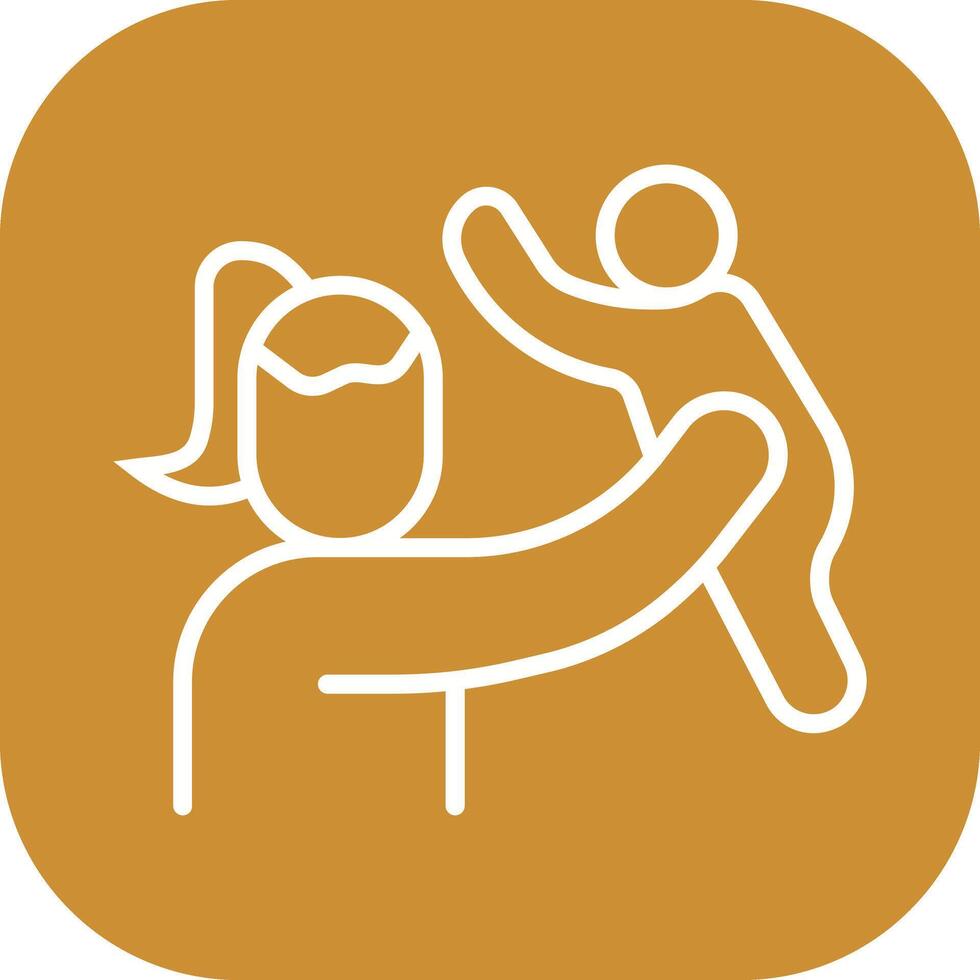 Mother and Son Icon Design vector