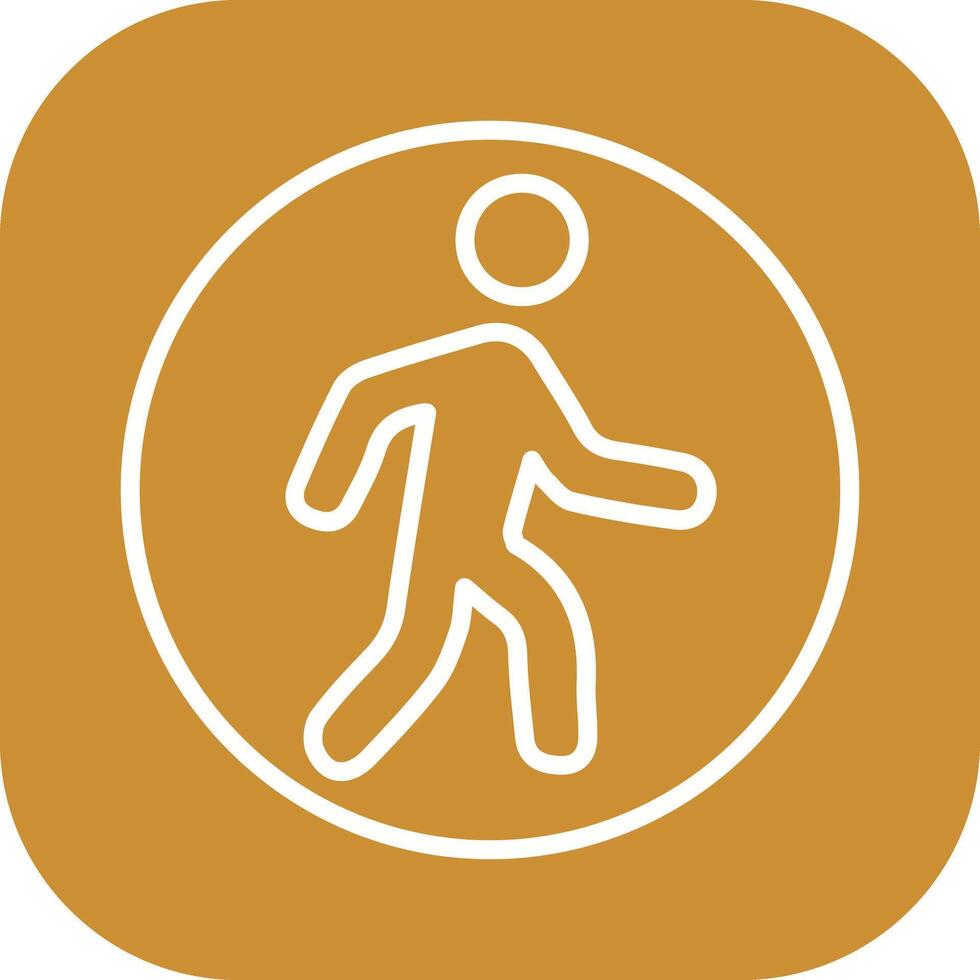 Person Walking Icon Design vector