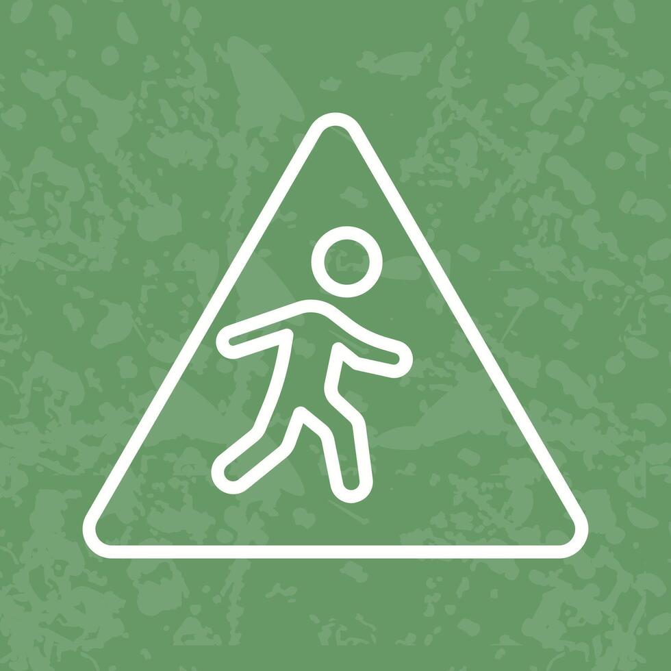 Children Crossing Icon Design vector