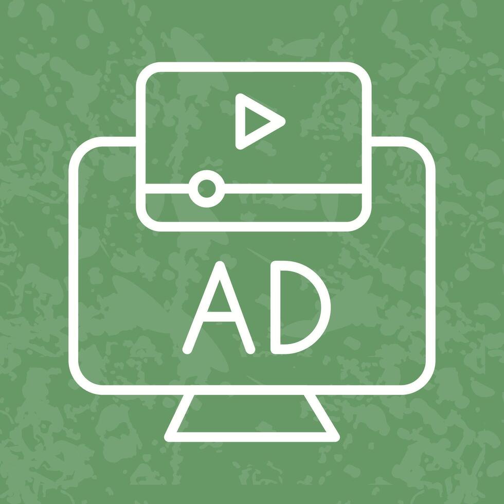 Ad Icon Design vector