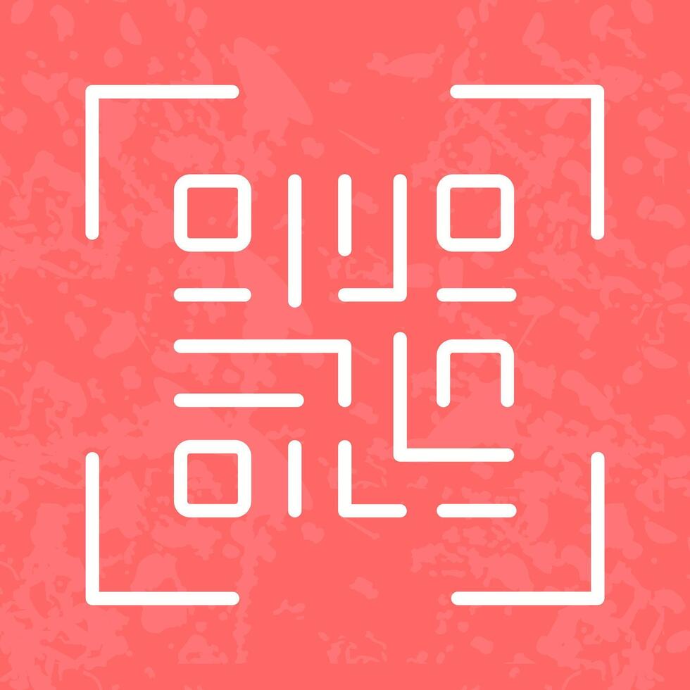 qr código generador icono diseño vector