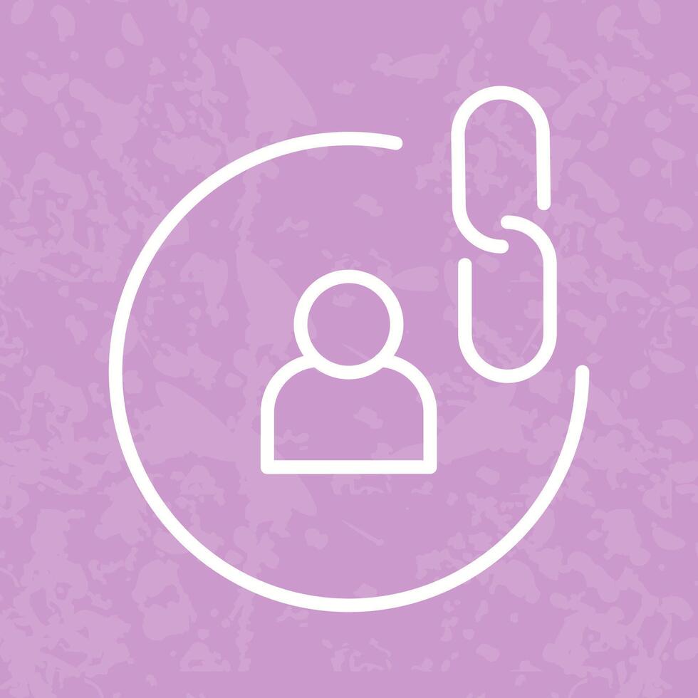 Contact Links Icon Design vector