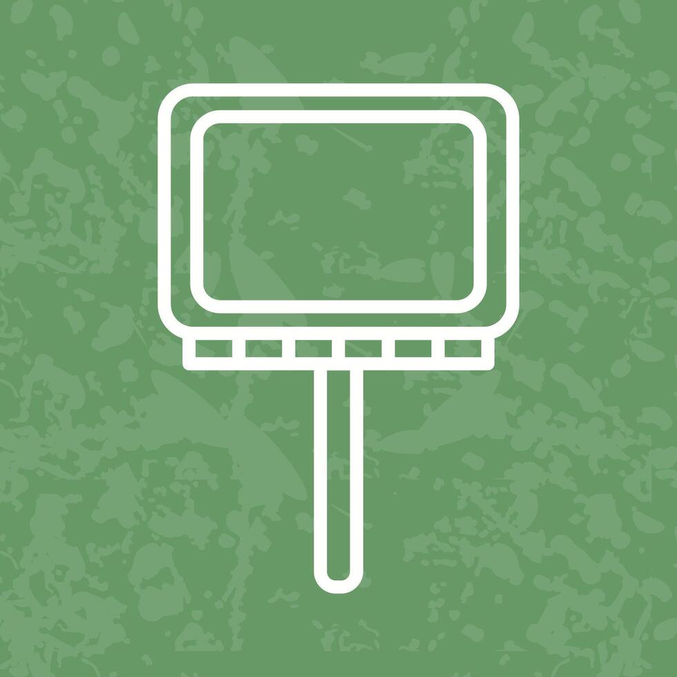 Billboard Icon Design vector